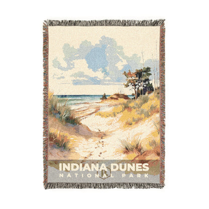 Indiana Dunes National Park Woven Blanket | S08