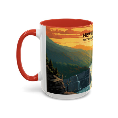 New River Gorge National Park Mug | Accent Coffee Mug (11, 15oz)