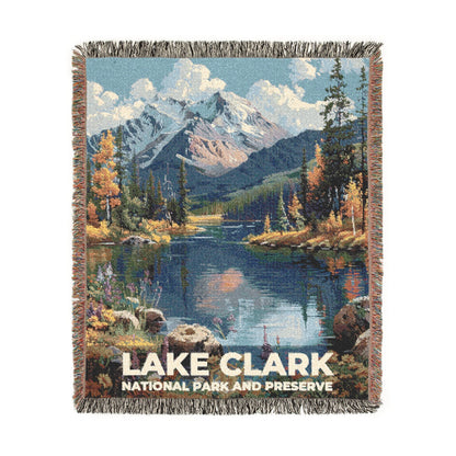 Lake Clark National Park Woven Blanket | S18