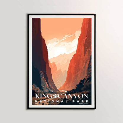 Kings Canyon National Park Poster | S03