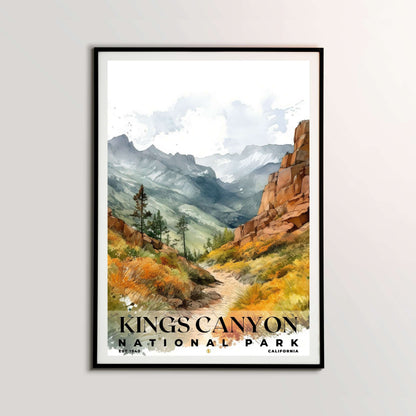 Kings Canyon National Park Poster | S04