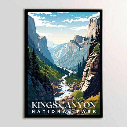 Kings Canyon National Park Poster | S01