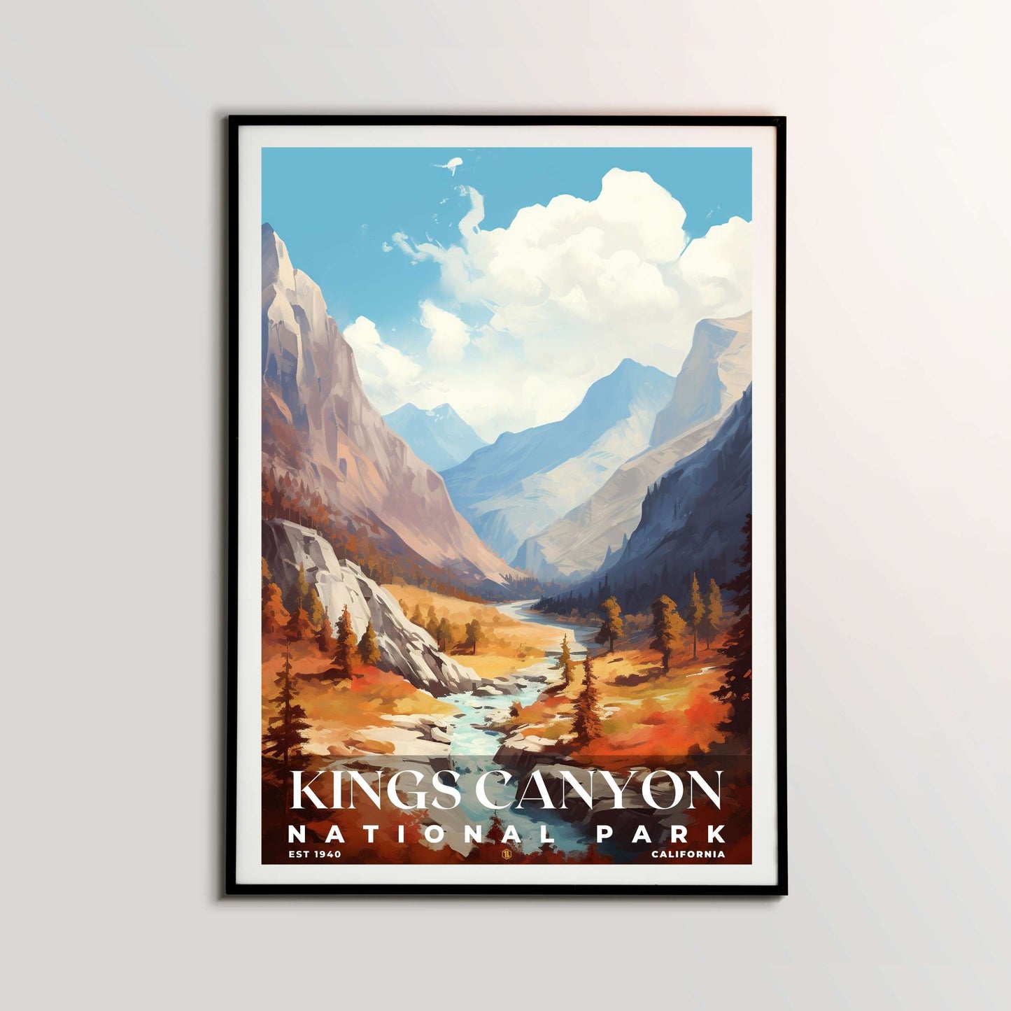 Kings Canyon National Park Poster | S06