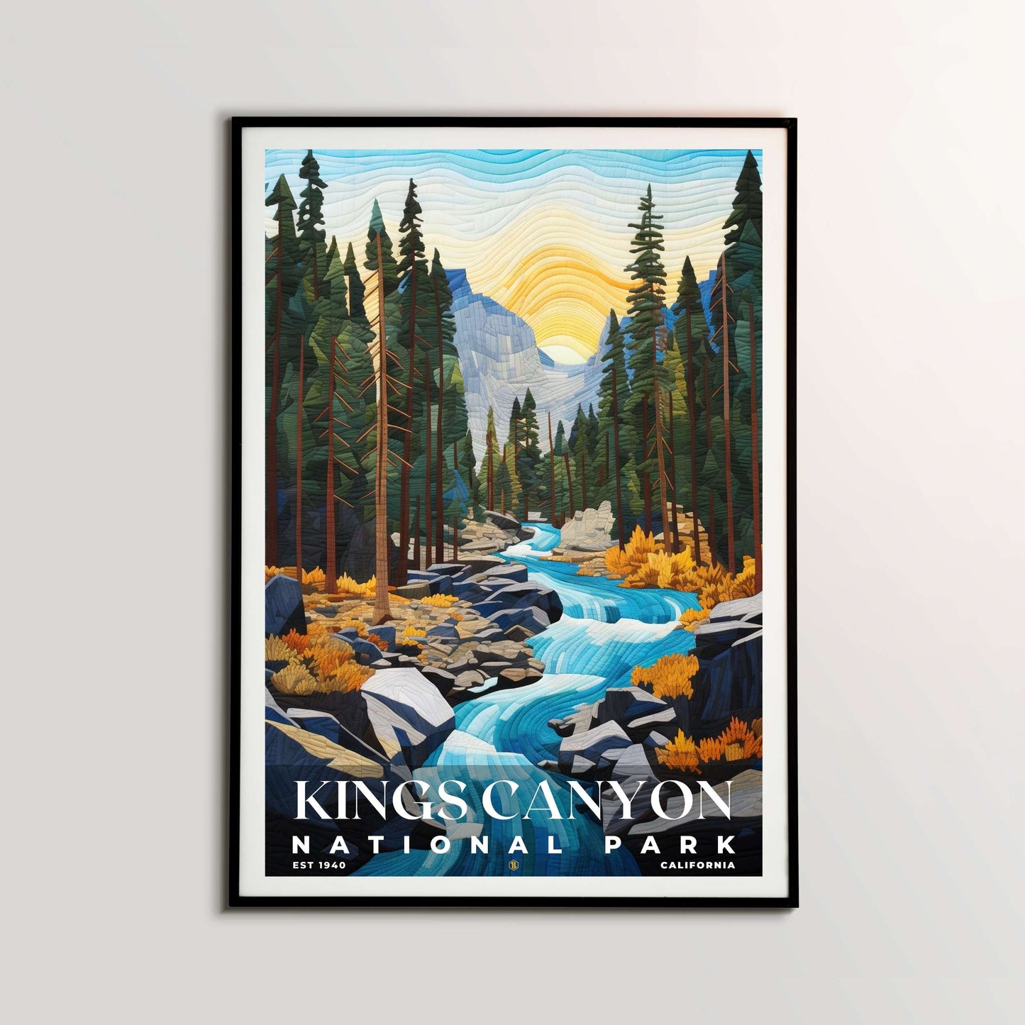 Kings Canyon National Park Poster | S09