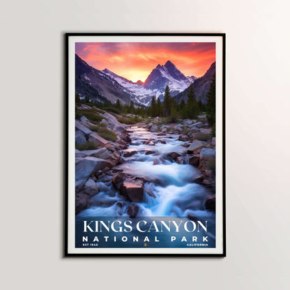 Kings Canyon National Park Poster | S10