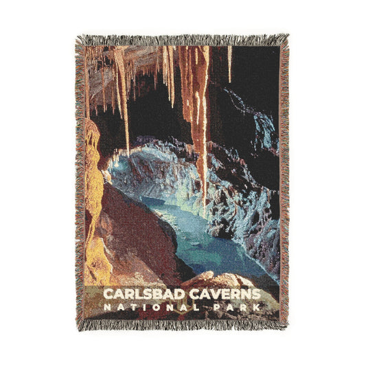 Carlsbad Caverns National Park Woven Blanket | S16