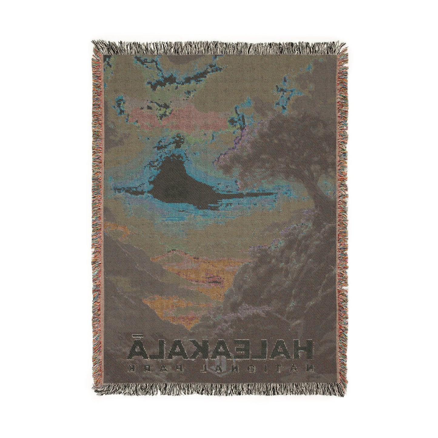 Haleakala National Park Woven Blanket | S13