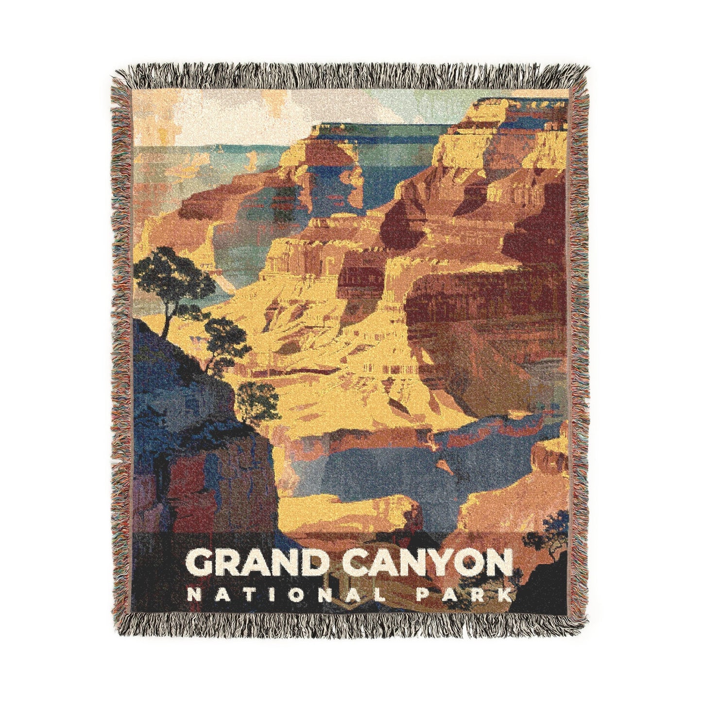 Grand Canyon National Park Woven Blanket | S11