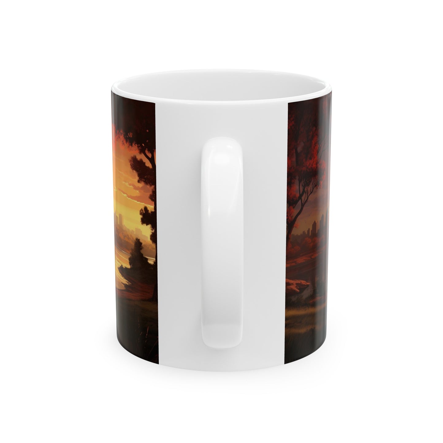 Gateway Arch National Park Mug | White Ceramic Mug (11oz, 15oz)