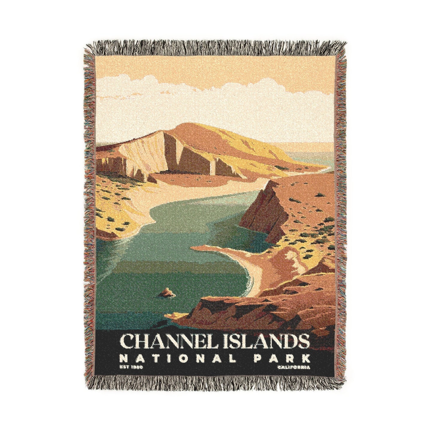 Channel Islands National Park Woven Blanket | S03