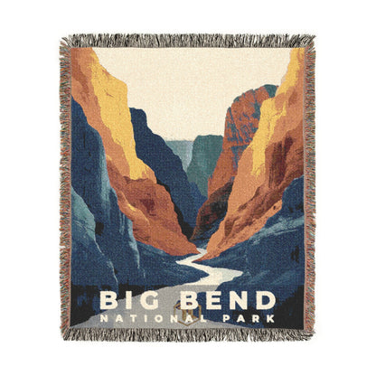 Big Bend National Park Woven Blanket | S20