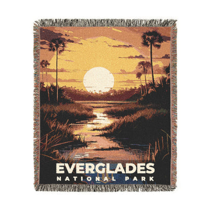 Everglades National Park Woven Blanket | S07