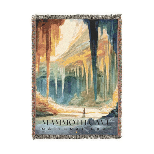 Mammoth Cave National Park Woven Blanket | S04