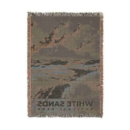 White Sands National Park Woven Blanket | S14