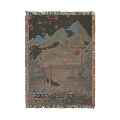 North Cascades National Park Woven Blanket | S11