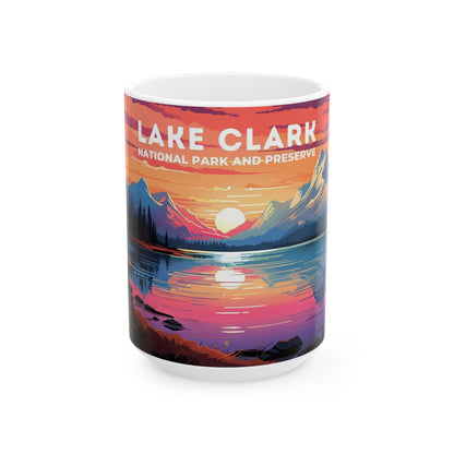 Lake Clark National Park Mug | White Ceramic Mug (11oz, 15oz)