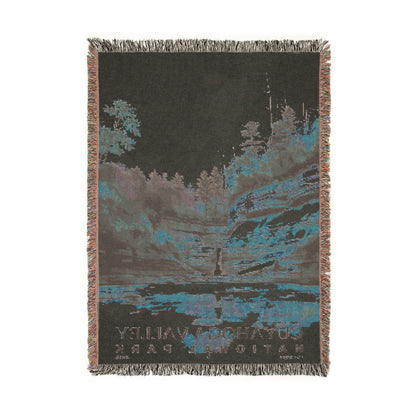Cuyahoga Valley National Park Woven Blanket | S04