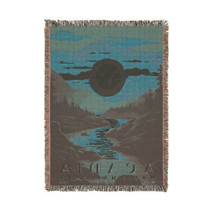 Acadia National Park Woven Blanket | S03
