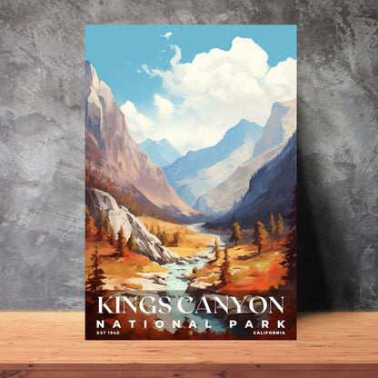 Kings Canyon National Park Poster | S06