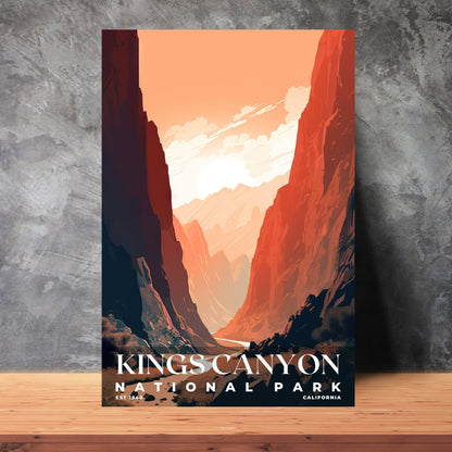 Kings Canyon National Park Poster | S03