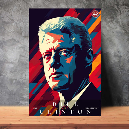 Bill Clinton Poster | S01