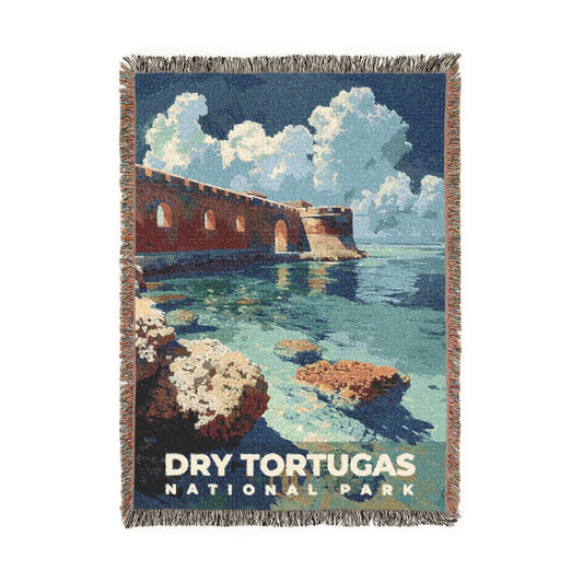 Dry Tortugas National Park Woven Blanket | S11