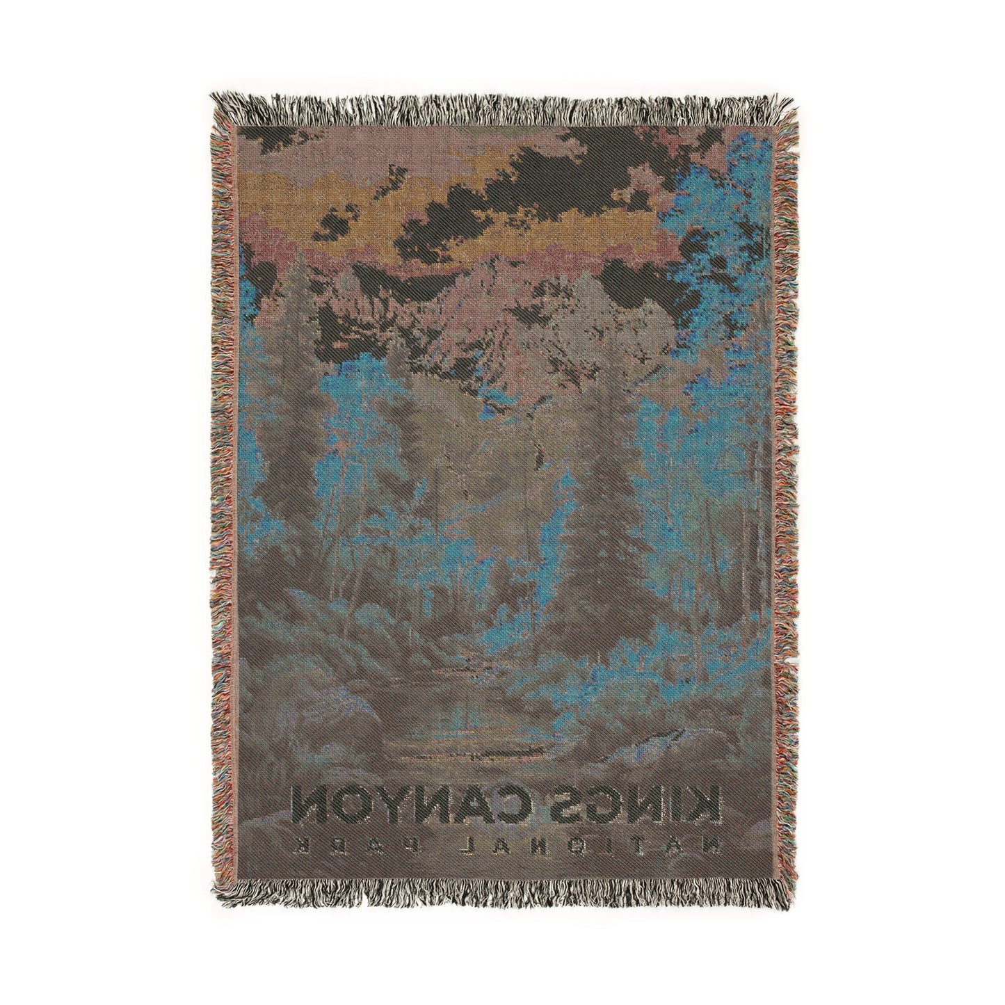 Kings Canyon National Park Woven Blanket | S18