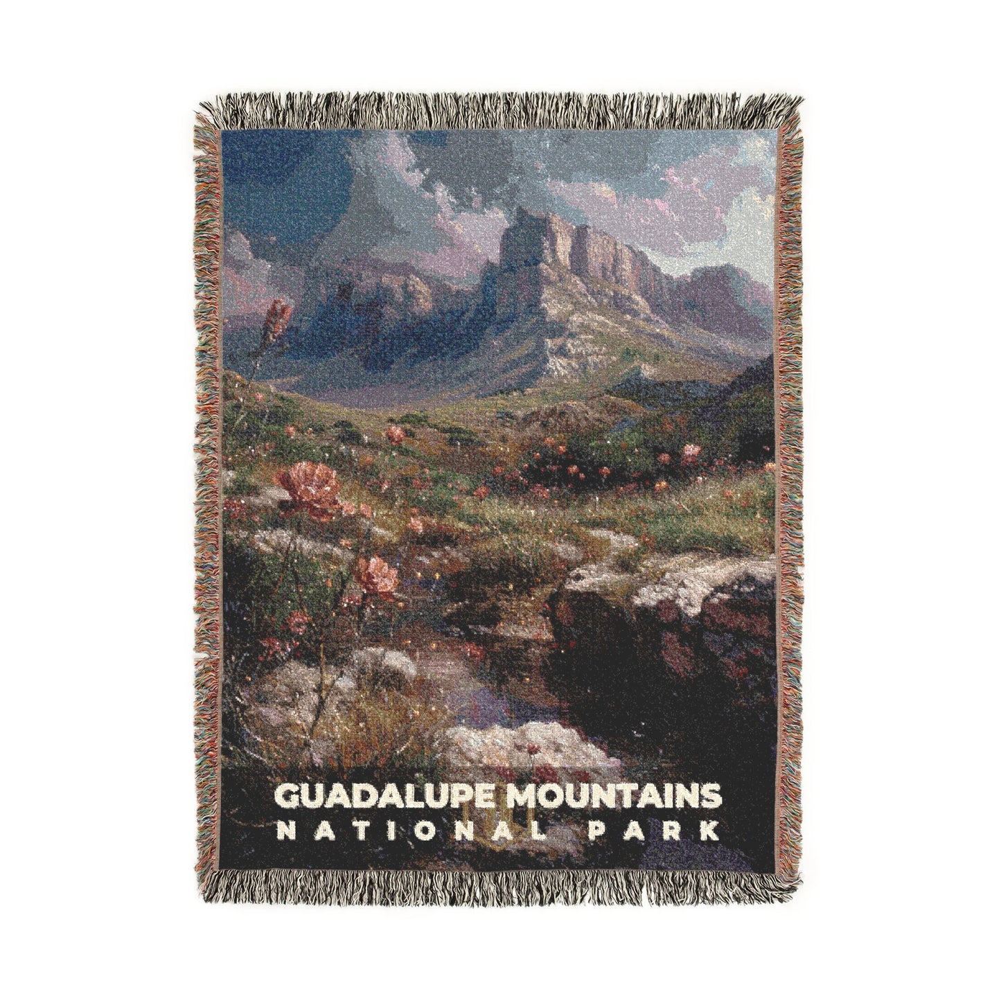 Guadalupe Mountains National Park Woven Blanket | S12