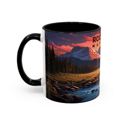 Rocky Mountain National Park Mug | Accent Coffee Mug (11, 15oz)