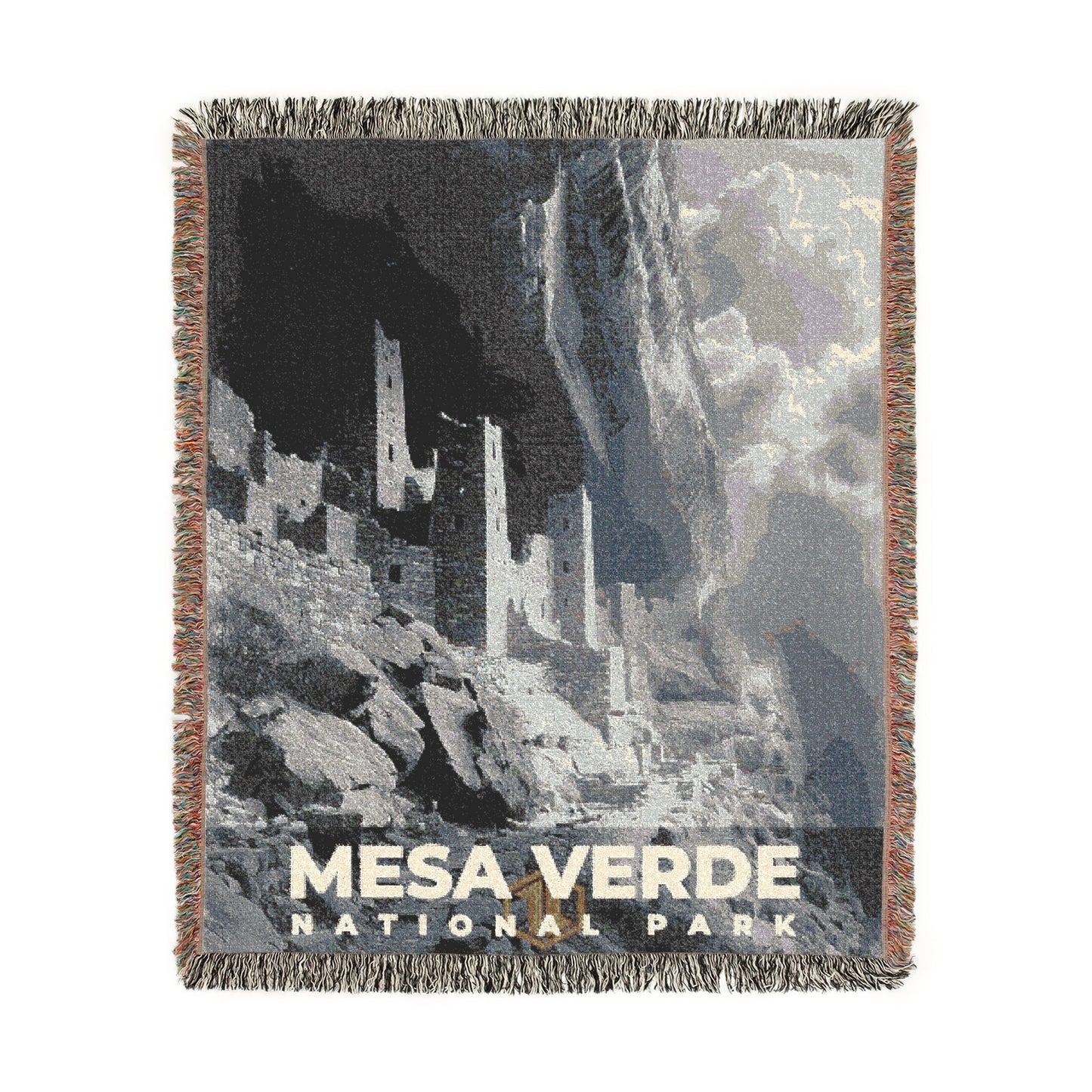 Mesa Verde National Park Woven Blanket | S15
