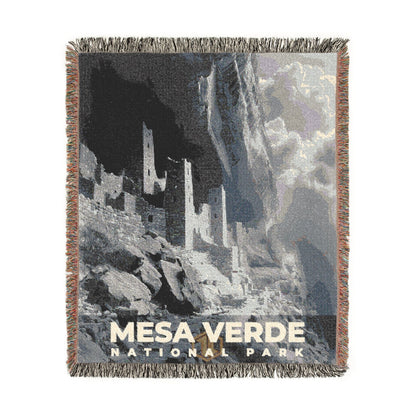 Mesa Verde National Park Woven Blanket | S15