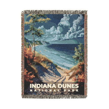 Indiana Dunes National Park Woven Blanket | S16