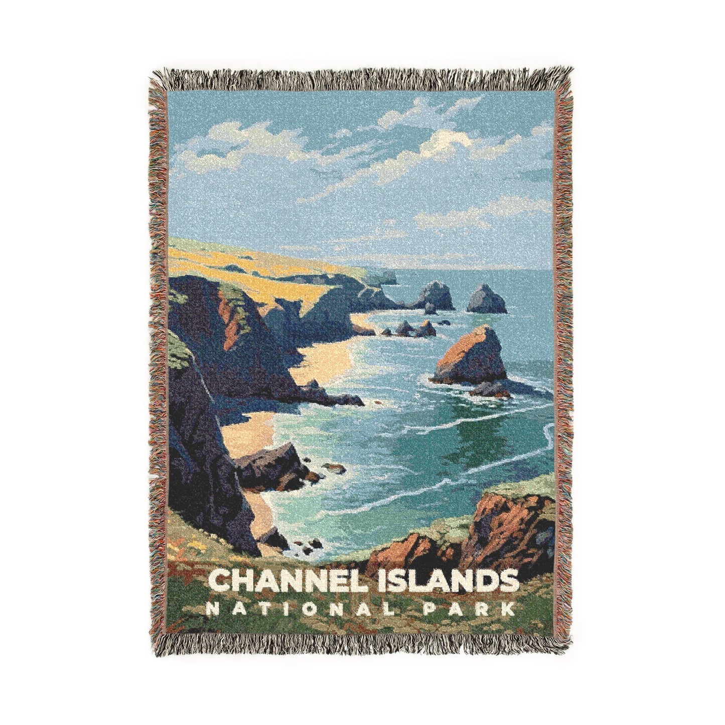 Channel Islands National Park Woven Blanket | S06