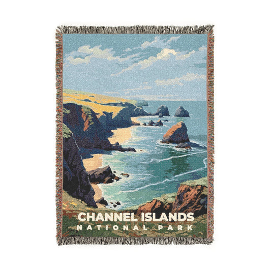 Channel Islands National Park Woven Blanket | S06