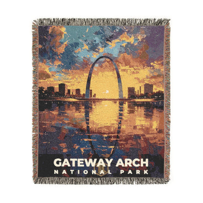 Gateway Arch National Park Woven Blanket | S14