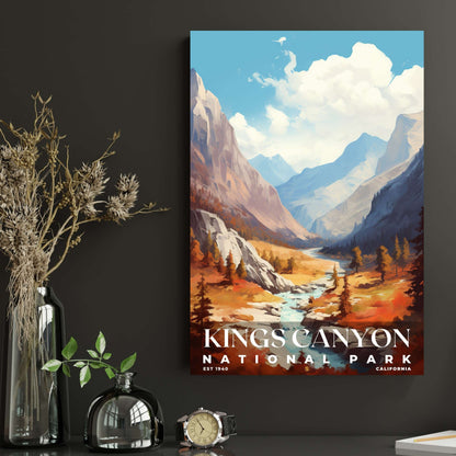 Kings Canyon National Park Poster | S06