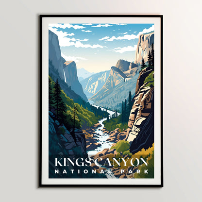 Kings Canyon National Park Poster | S01