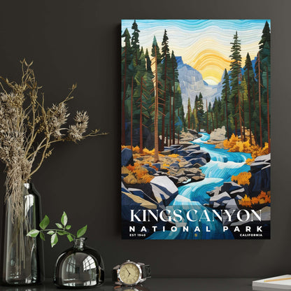 Kings Canyon National Park Poster | S09