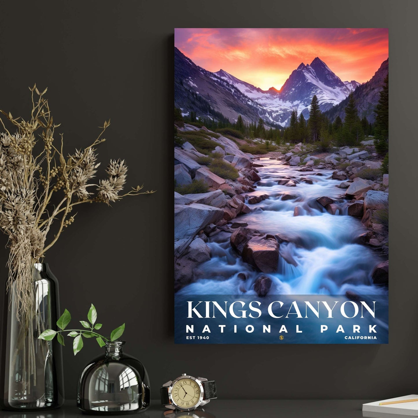 Kings Canyon National Park Poster | S10