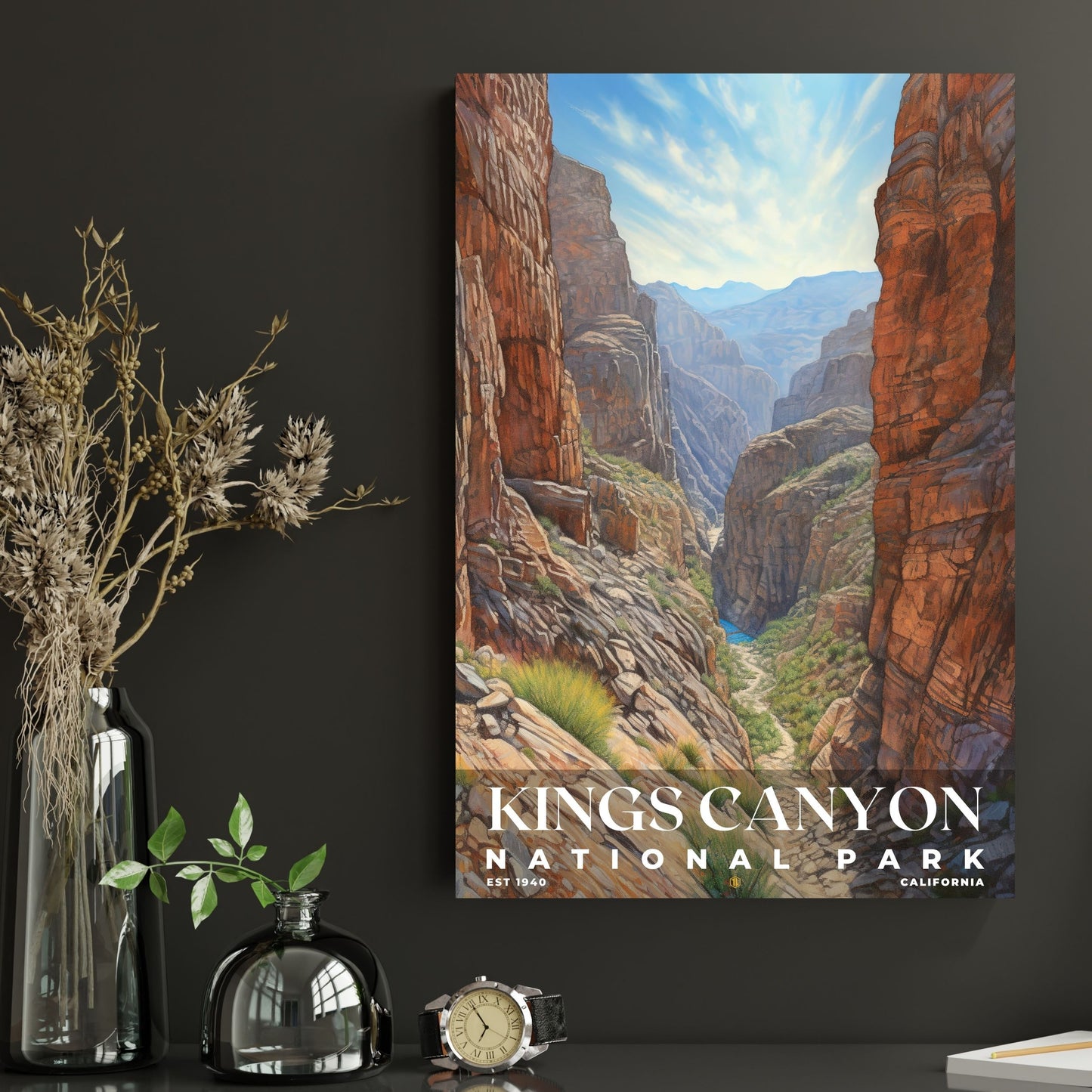 Kings Canyon National Park Poster | S02