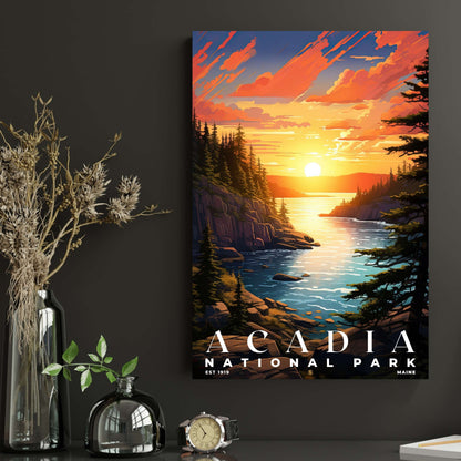 Acadia National Park Poster | S07