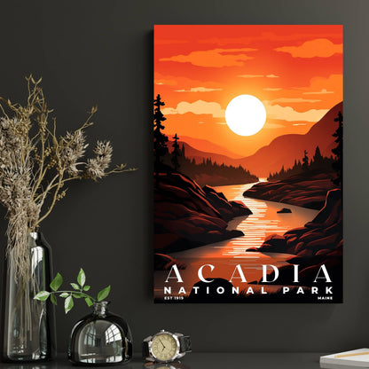 Acadia National Park Poster | S03