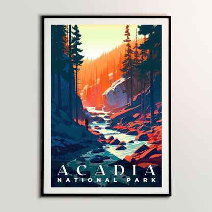 Acadia National Park Poster | S01