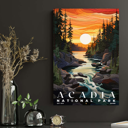 Acadia National Park Poster | S09