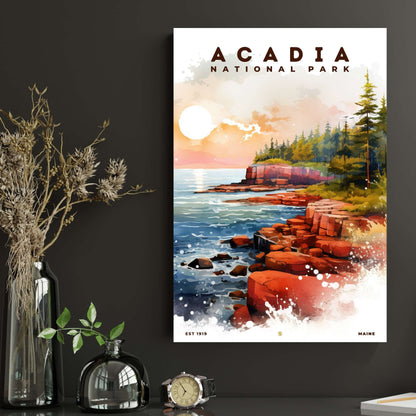 Acadia National Park Poster | S08