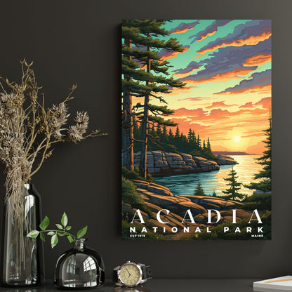 Acadia National Park Poster | S02