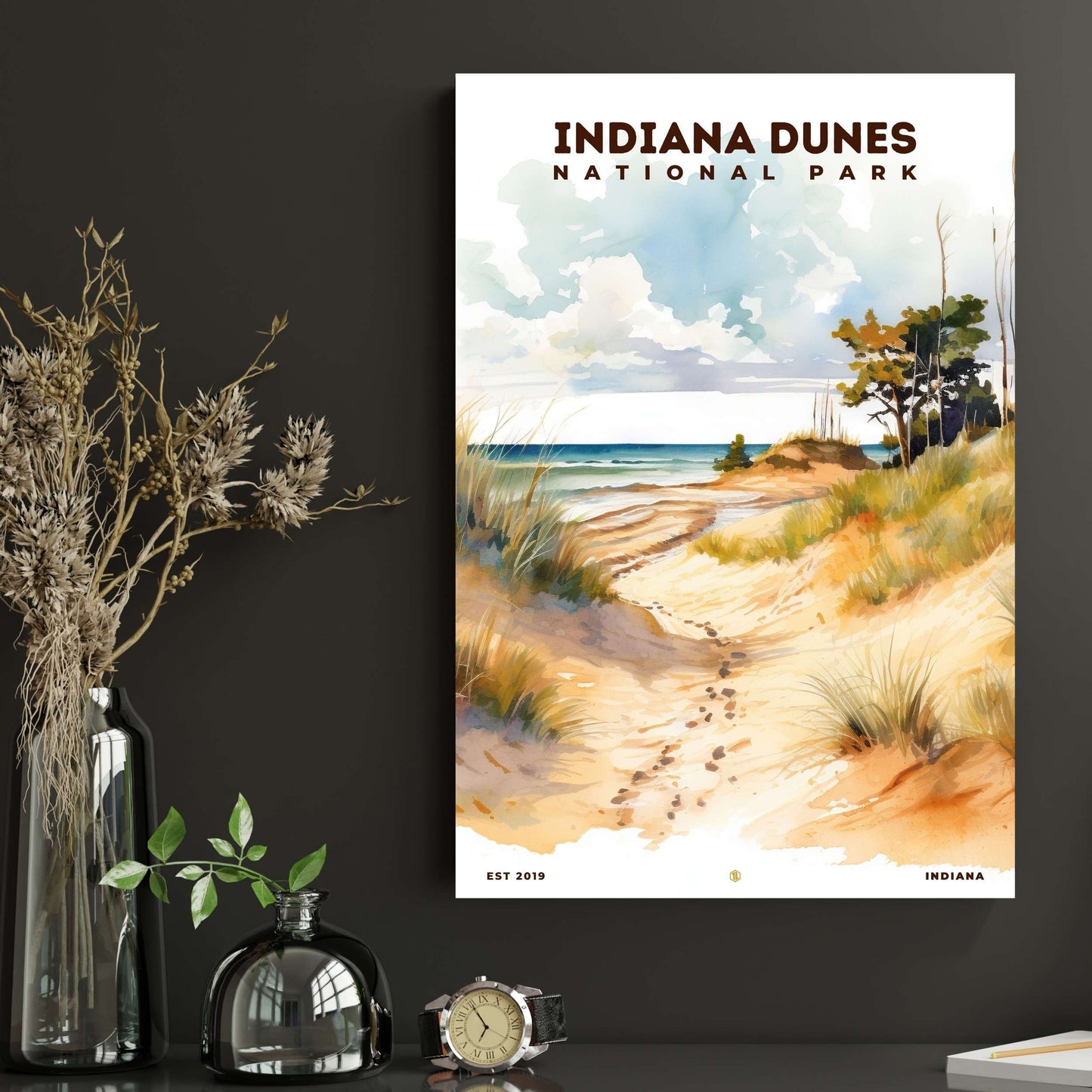 Indiana Dunes National Park Poster | S08