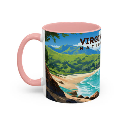 Virgin Islands National Park Mug | Accent Coffee Mug (11, 15oz)