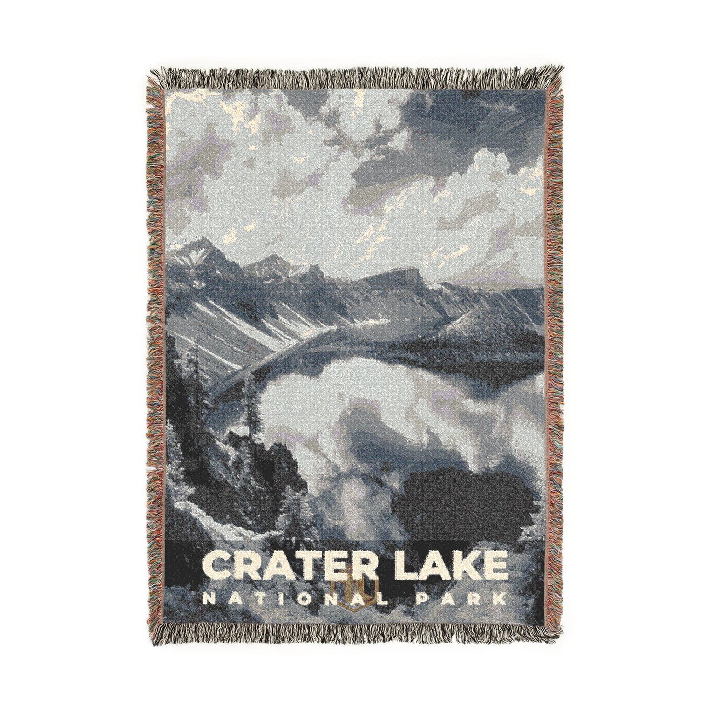 Crater Lake National Park Woven Blanket | S15
