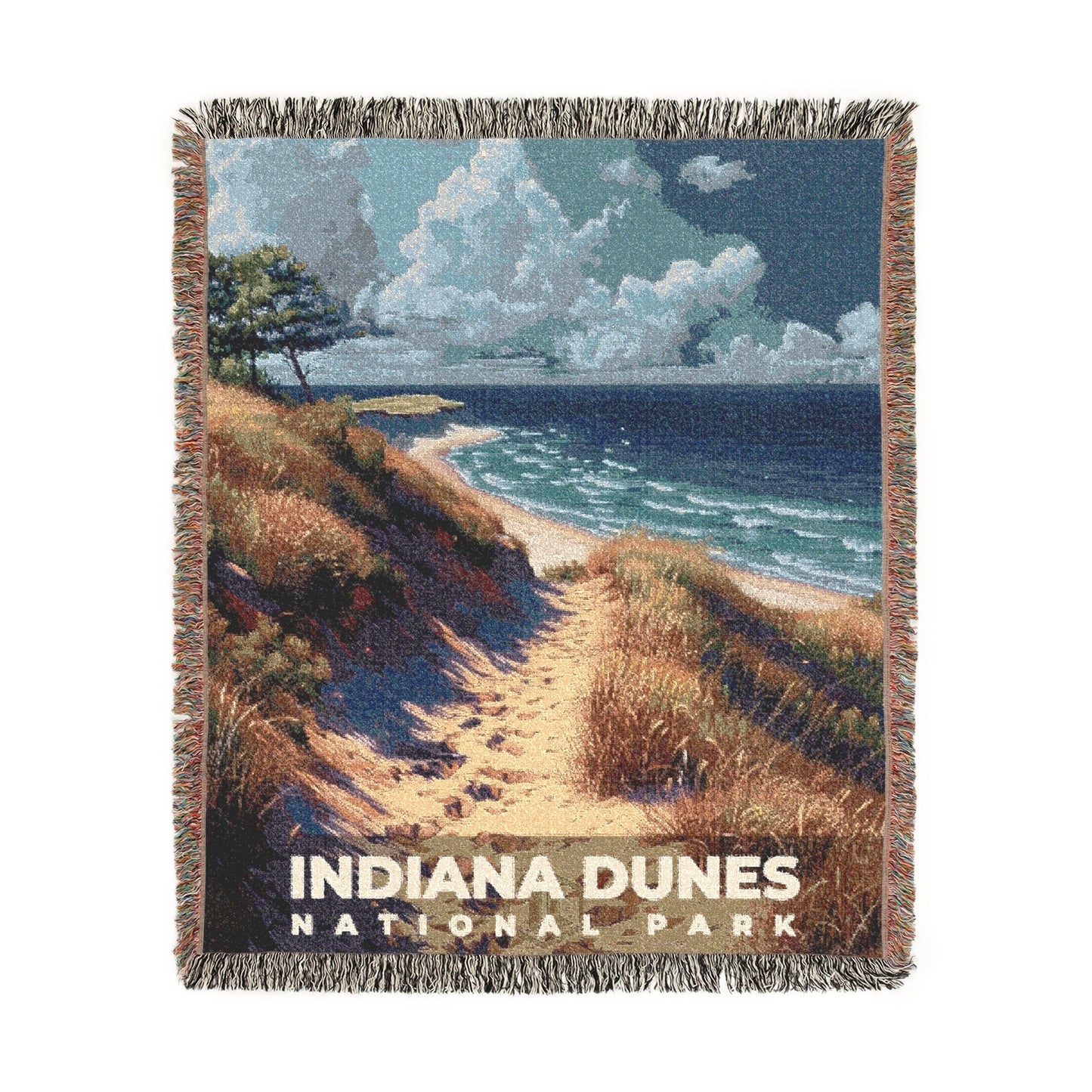 Indiana Dunes National Park Woven Blanket | S18